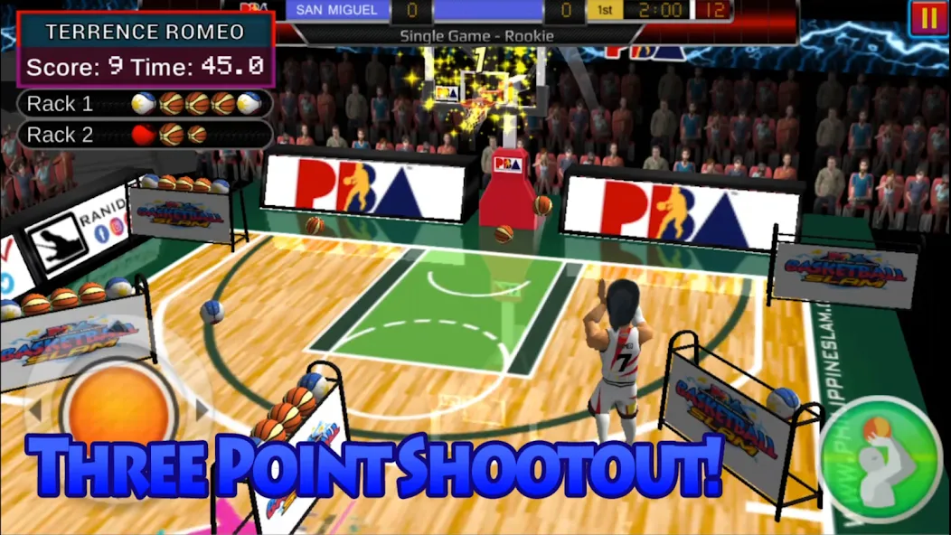 Basketball Slam! (Баскетбол Слэм)  [МОД Unlimited Money] Screenshot 3