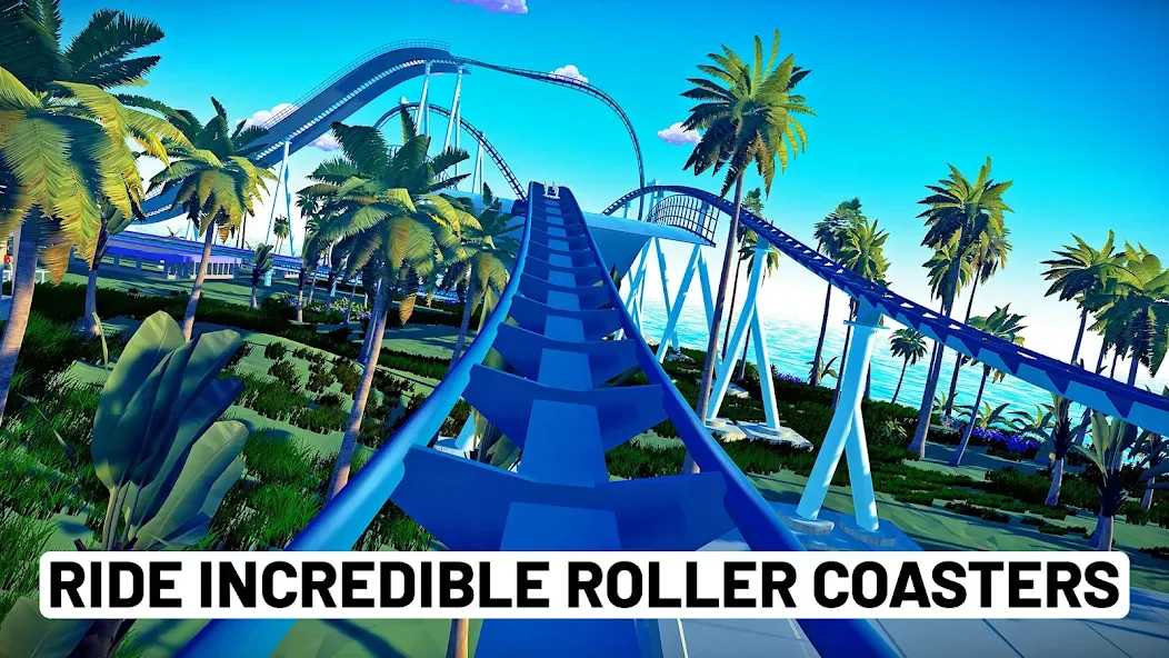 Real Coaster: Idle Game (Реал Коастер)  [МОД Много монет] Screenshot 3