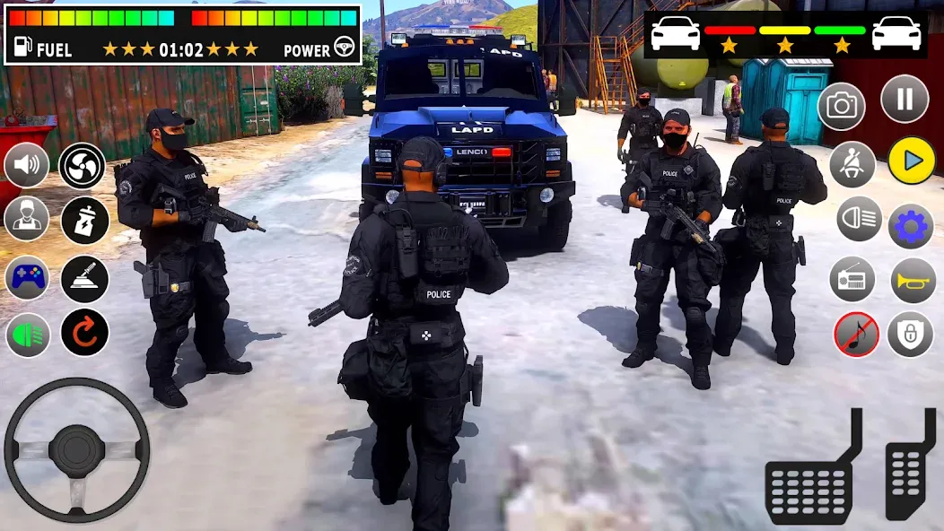 Police Games Simulator: PGS 3d  [МОД Mega Pack] Screenshot 1