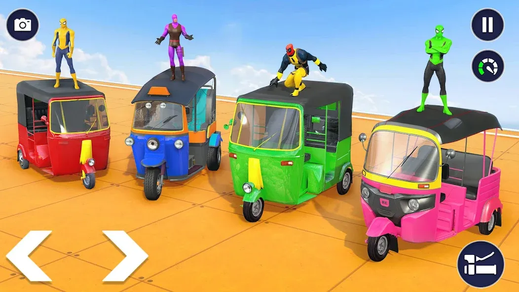 Tuk Tuk Auto Rickshaw Games 3D (Тук Тук Автомобильные рикши игры 3D)  [МОД Бесконечные деньги] Screenshot 1