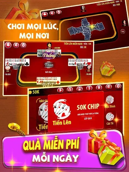 Tiến Lên Miền Nam - Tien Len  [МОД Unlocked] Screenshot 3