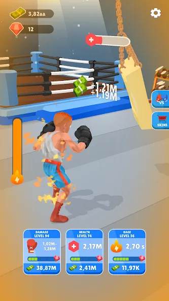 Tap Punch - 3D Boxing (Тап Панч)  [МОД Меню] Screenshot 1