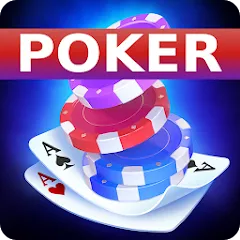 Скачать взлом Poker Offline: Texas Holdem  [МОД Много монет] на Андроид