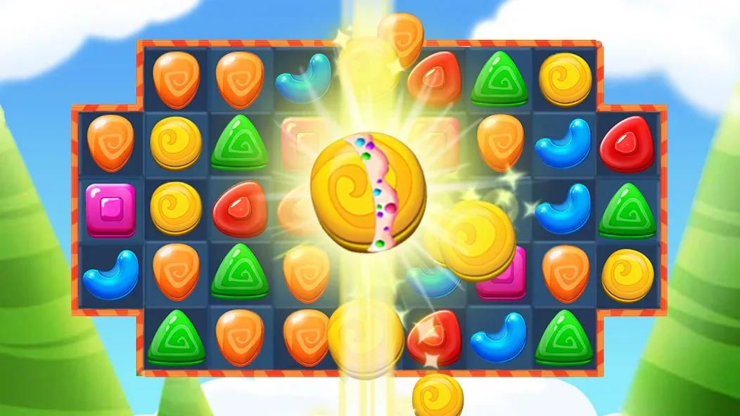 Cookie Jelly Match (Куки Джелли Матч)  [МОД Unlimited Money] Screenshot 2