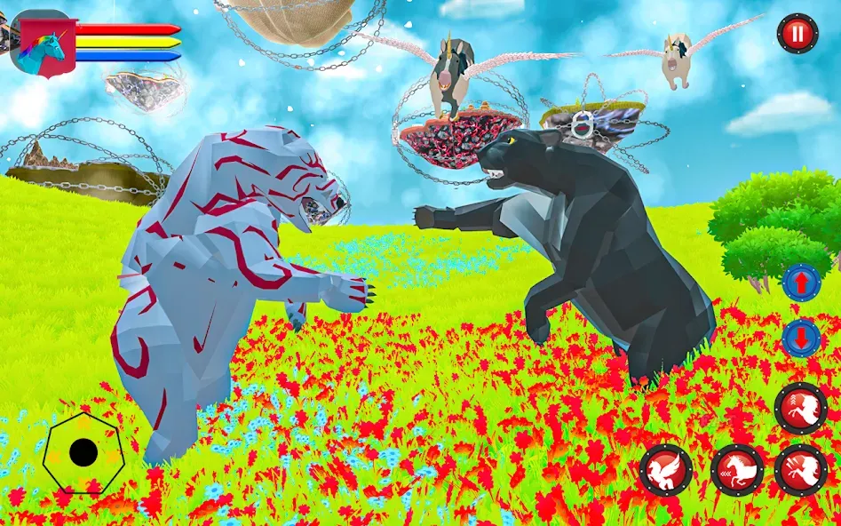 Flying Unicorn Pegasus Games  [МОД Много монет] Screenshot 4