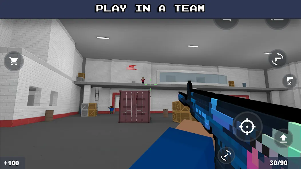 Block Strike: Online Shooter (Блок Страйк)  [МОД Все открыто] Screenshot 5