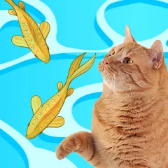 Скачать взлом Games for Cat - Toy Mouse & Fish [МОД Много монет] на Андроид