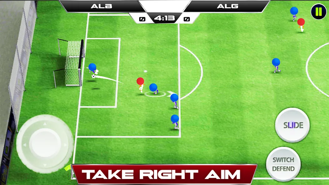 Stickman Soccer Football Game  [МОД Unlocked] Screenshot 3