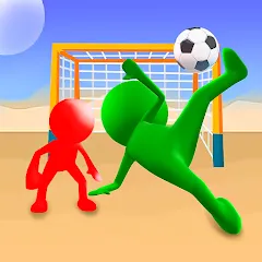 Скачать взлом Stickman Soccer Football Game [МОД Unlocked] на Андроид