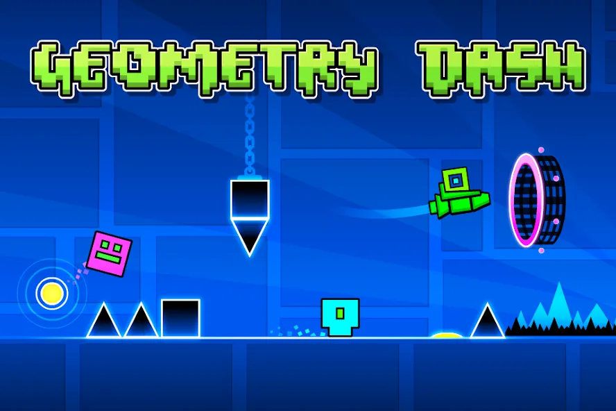 Geometry Dash Lite (Геометрия Дэш Лайт)  [МОД Бесконечные деньги] Screenshot 1