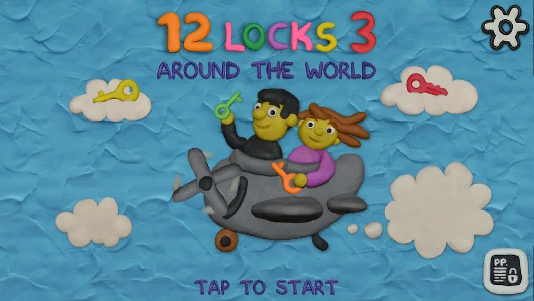 12 LOCKS 3: Around the world  [МОД Много монет] Screenshot 1