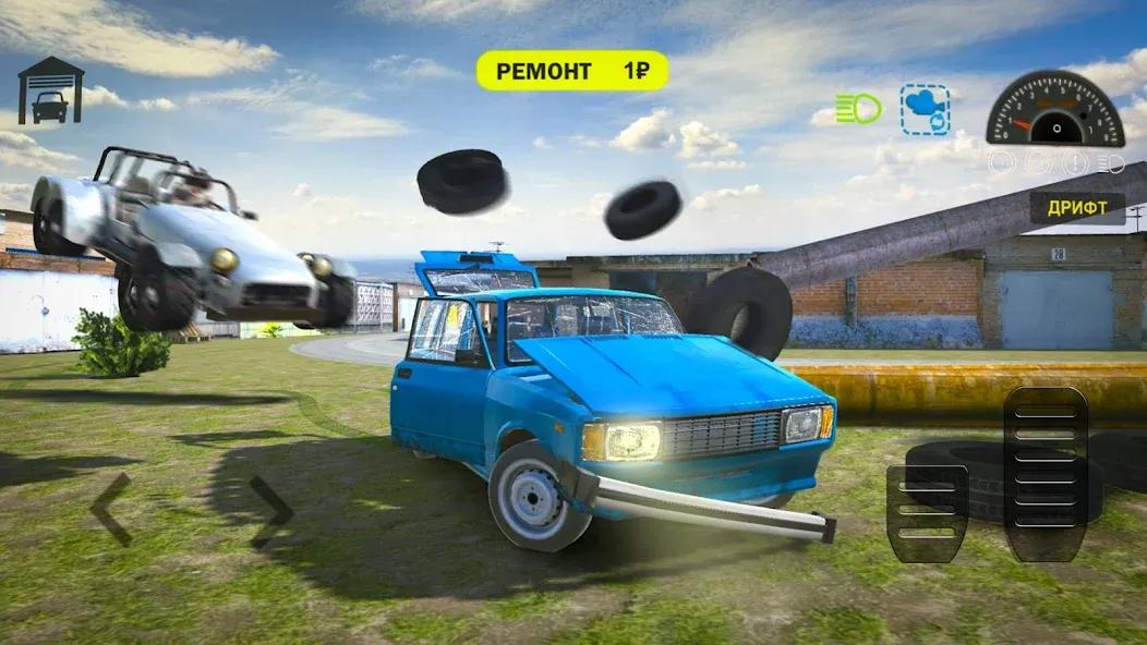 Car Crash Racing - Russia (Кар Краш Рейсинг)  [МОД Много денег] Screenshot 4