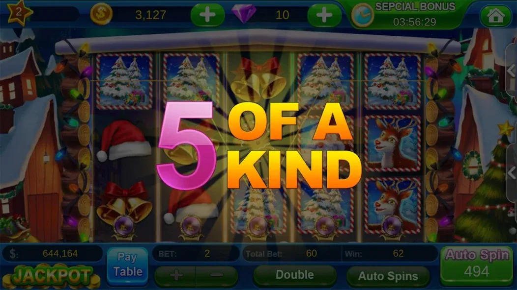 Offline Vegas Casino Slots (Офлайн Вегас Казино Слоты)  [МОД Меню] Screenshot 3