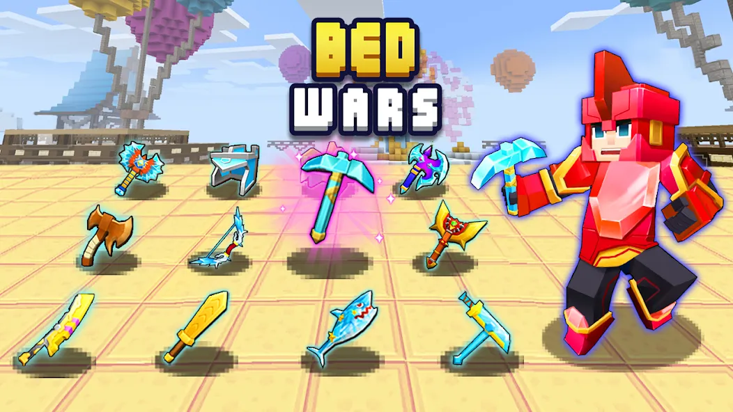 Bed Wars Lite (Бед Варс)  [МОД Бесконечные деньги] Screenshot 5