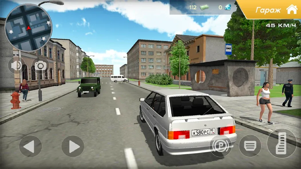 Lada 2114 Car Simulator  [МОД Много монет] Screenshot 4