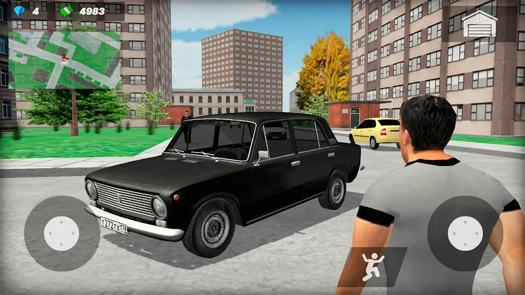 Жигули Копейка. Русские тачки  [МОД Все открыто] Screenshot 1