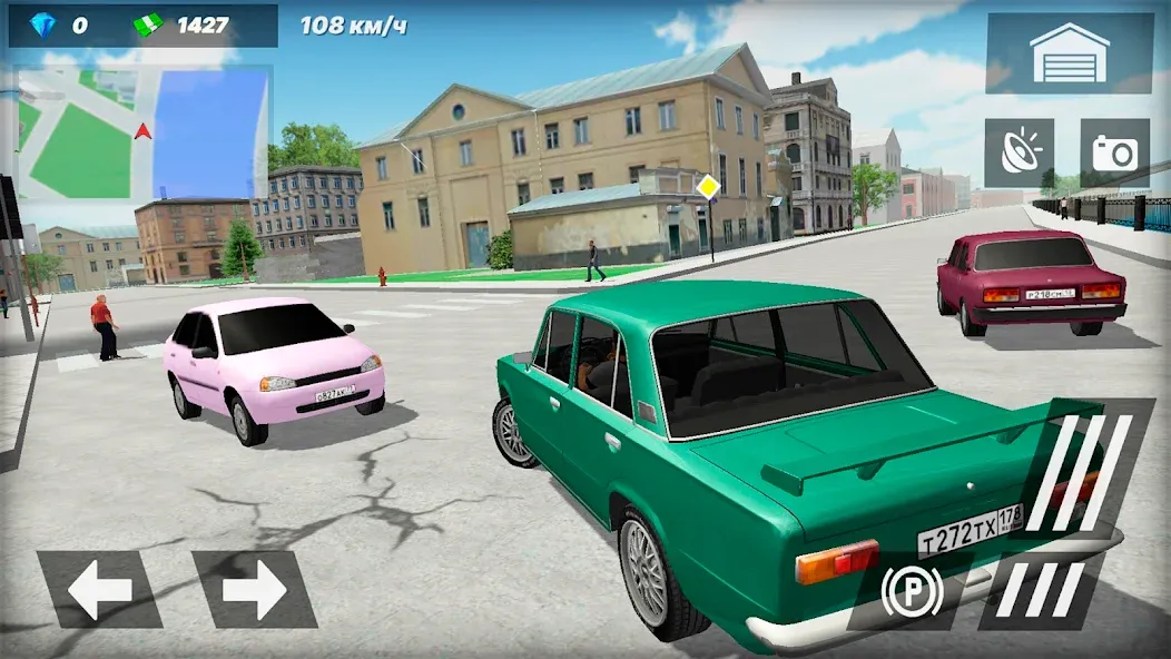 Жигули Копейка. Русские тачки  [МОД Все открыто] Screenshot 3