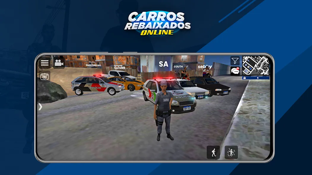 Carros Rebaixados Online (Каррос Ребайшадос Онлайн)  [МОД Unlocked] Screenshot 5