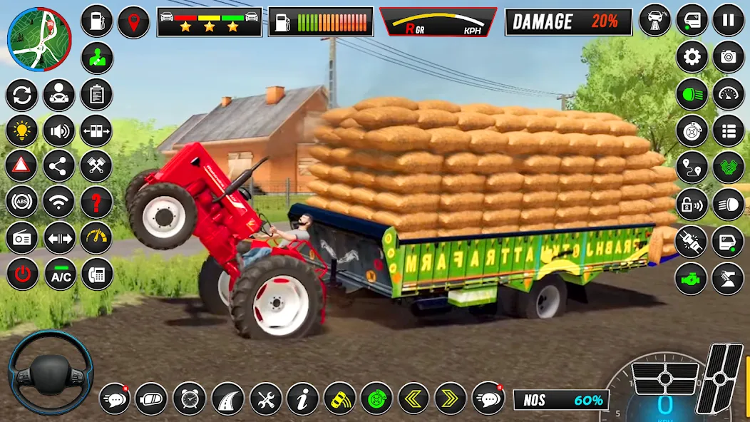 Indian Tractor Simulator Games  [МОД Unlimited Money] Screenshot 2