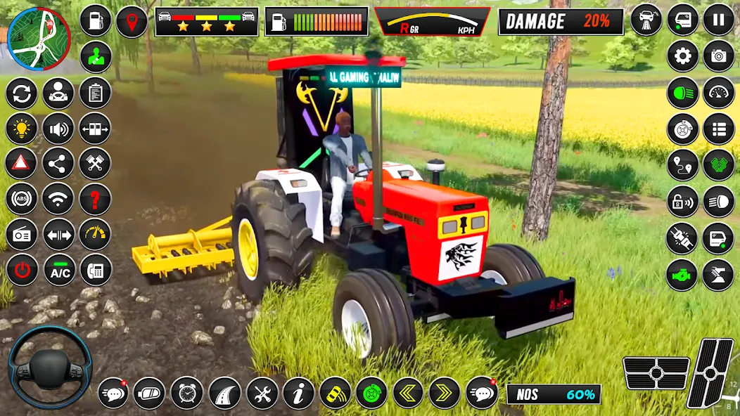 Indian Tractor Simulator Games  [МОД Unlimited Money] Screenshot 5