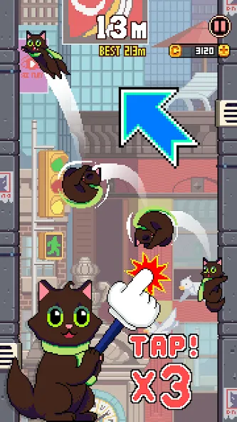 Cat Jump (Сэт Джамп)  [МОД Unlimited Money] Screenshot 2