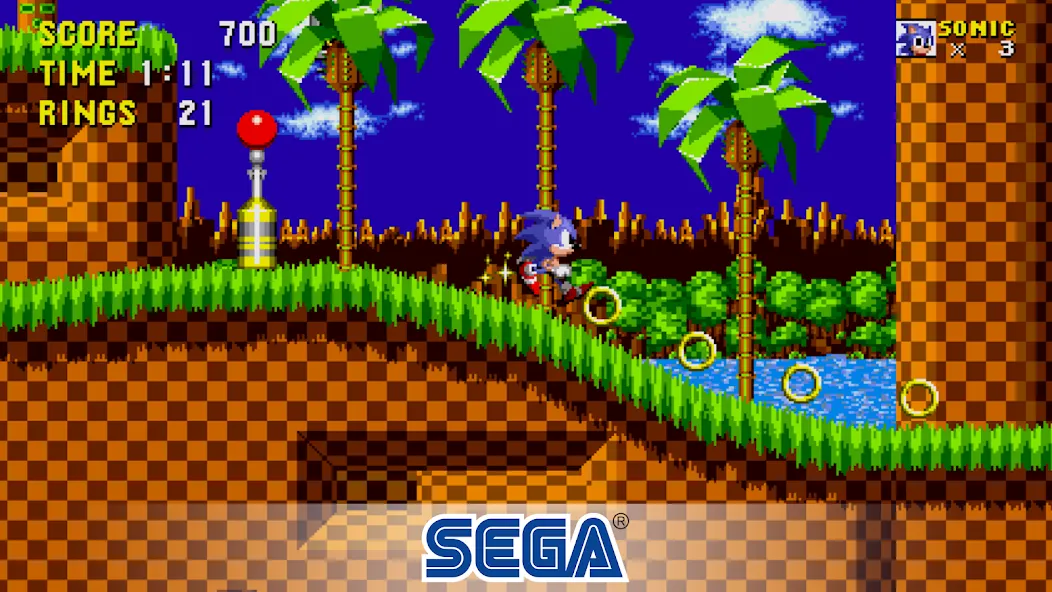 Sonic the Hedgehog™ Classic (Соник Зе Хеджхог Классик)  [МОД Menu] Screenshot 1