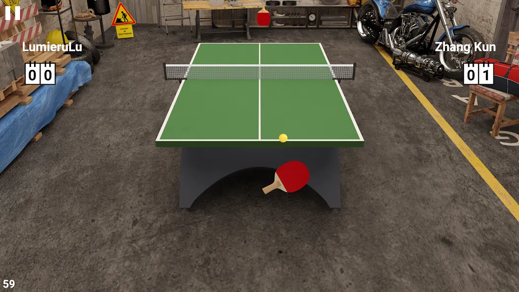 Virtual Table Tennis (Виртуальный настольный теннис)  [МОД Unlimited Money] Screenshot 1