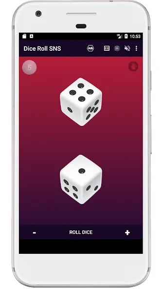 Dice Roll SNS  [МОД Бесконечные монеты] Screenshot 1