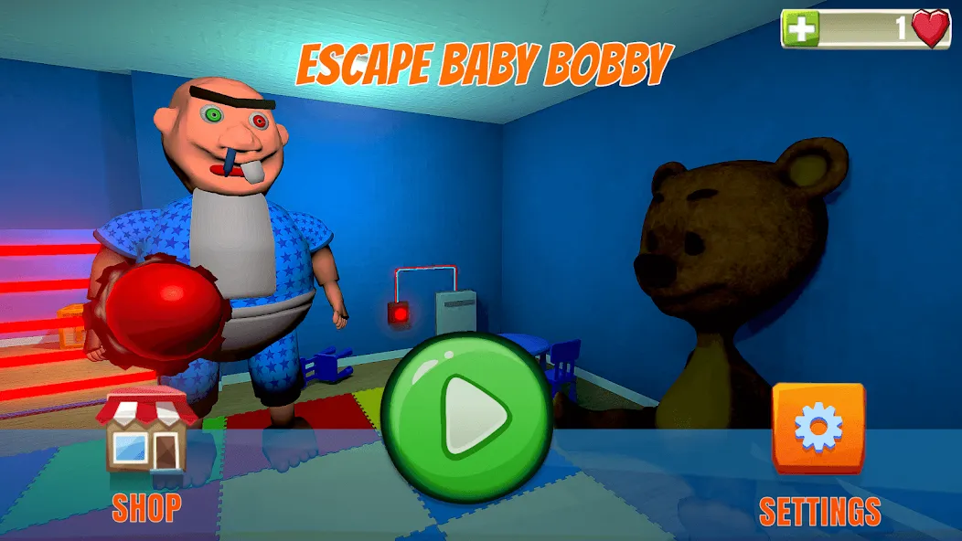 Escape Giant Obby (Эскеип Бэйби Бобби)  [МОД Все открыто] Screenshot 1