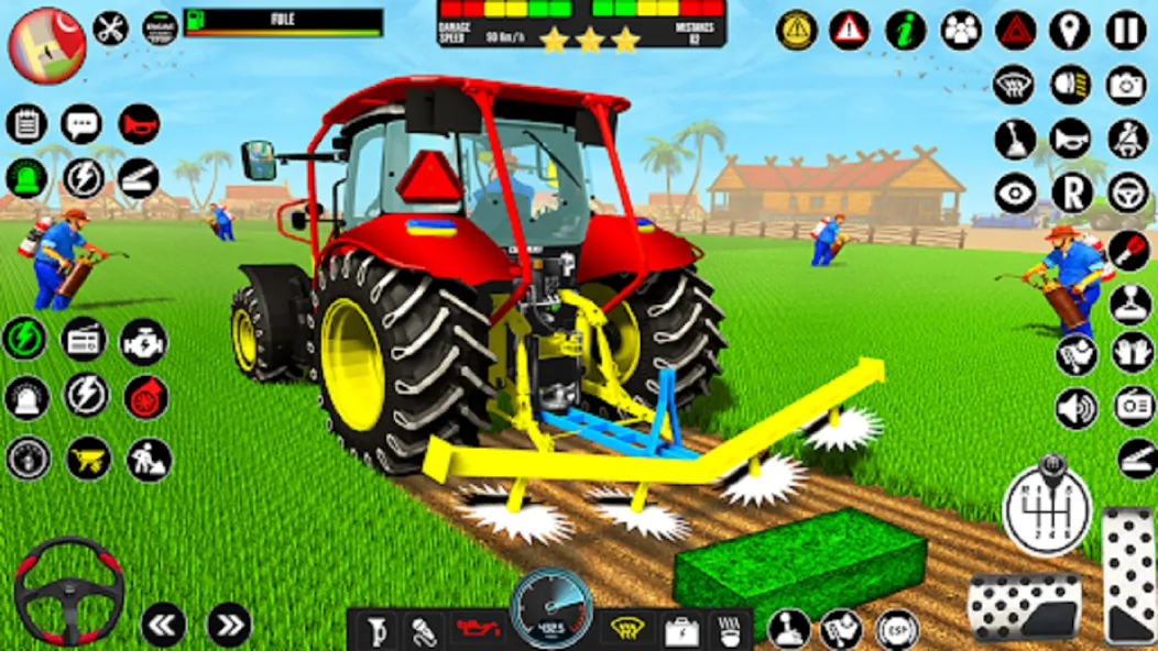 Indian Tractor Driving Game 3D (Фарминг Геймс)  [МОД Бесконечные деньги] Screenshot 5