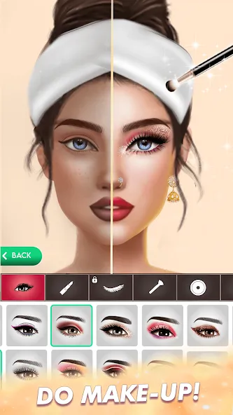 Makeup, Fashion Dress up Games  [МОД Mega Pack] Screenshot 1