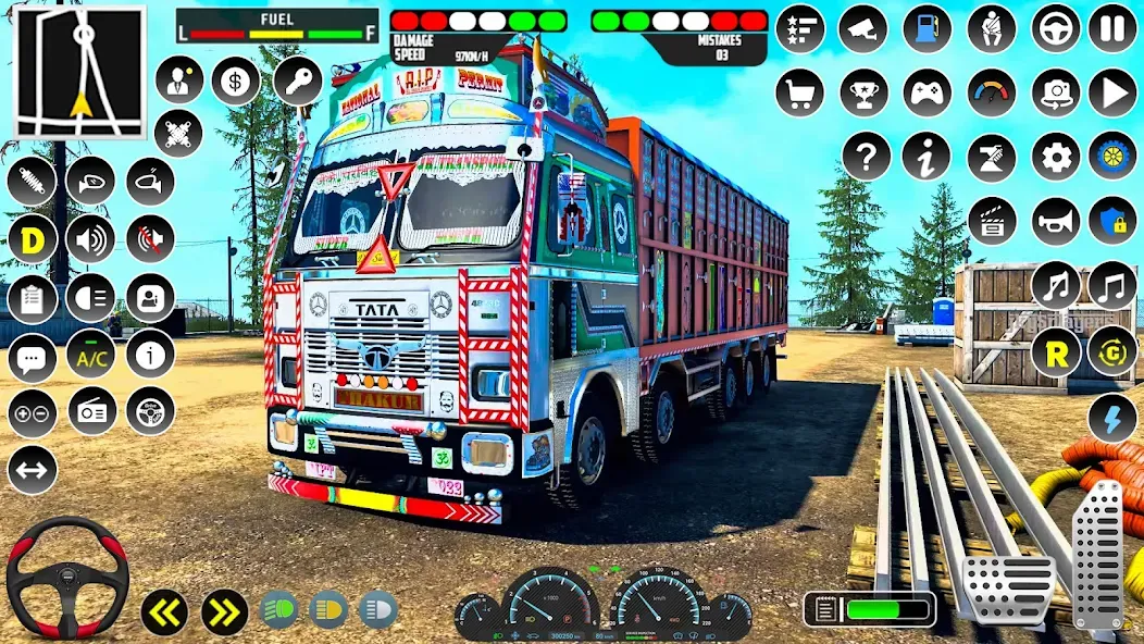 Indian Truck Driver Simulator  [МОД Много денег] Screenshot 4