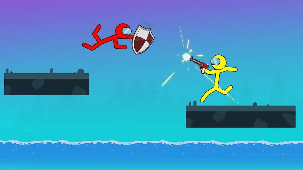 Stick-man Fighting Games  [МОД Unlocked] Screenshot 5