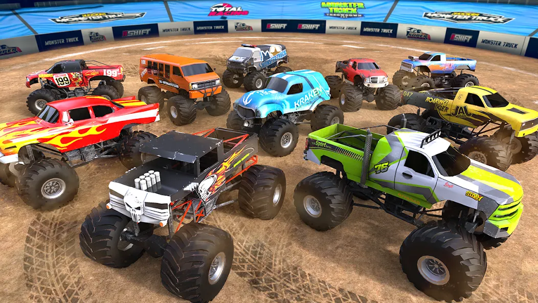 4x4 Monster Truck Racing Games (Монстр Трак Гонки игры)  [МОД Много денег] Screenshot 3