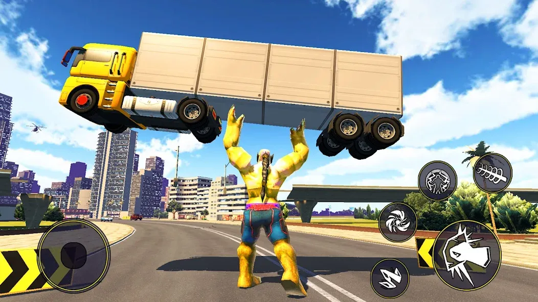 Super City Hero:superhero Game (упер Сити Герой)  [МОД Меню] Screenshot 2