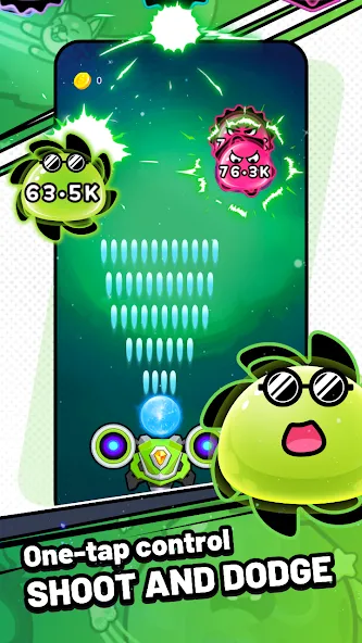 Slime Boom - Kick Slime (Слайм Бум)  [МОД Меню] Screenshot 2