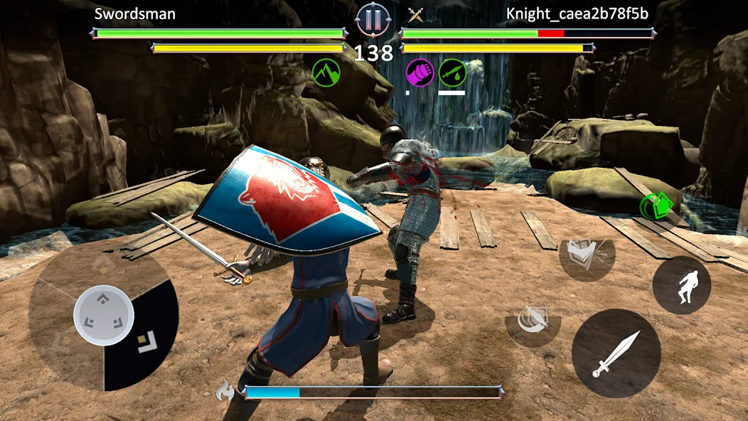 Knights Fight 2: New Blood (На русский язык это будет Найтс Файт 2)  [МОД Mega Pack] Screenshot 1