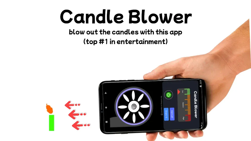 Blower - Candle Blower Lite (Блоуэр)  [МОД Меню] Screenshot 5