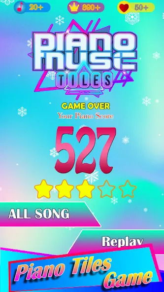 RaptorGamer Piano Tiles (РапторГеймер Пьяно Тайлс)  [МОД Бесконечные монеты] Screenshot 5