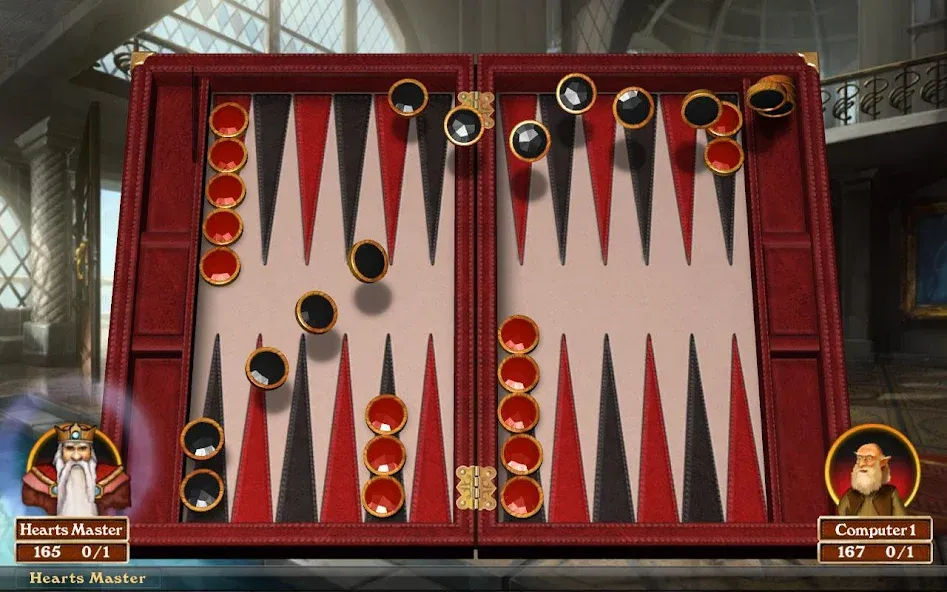 Hardwood Backgammon (Хардвуд Бэкгаммон)  [МОД Mega Pack] Screenshot 4