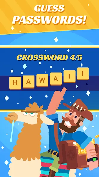 Crossword Islands:Daily puzzle  [МОД Бесконечные деньги] Screenshot 1