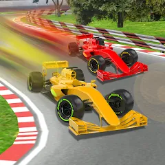 Скачать взлом Formula car racing Real car (Формула гонок на автомобилях Реальный автомобиль) [МОД Много монет] на Андроид