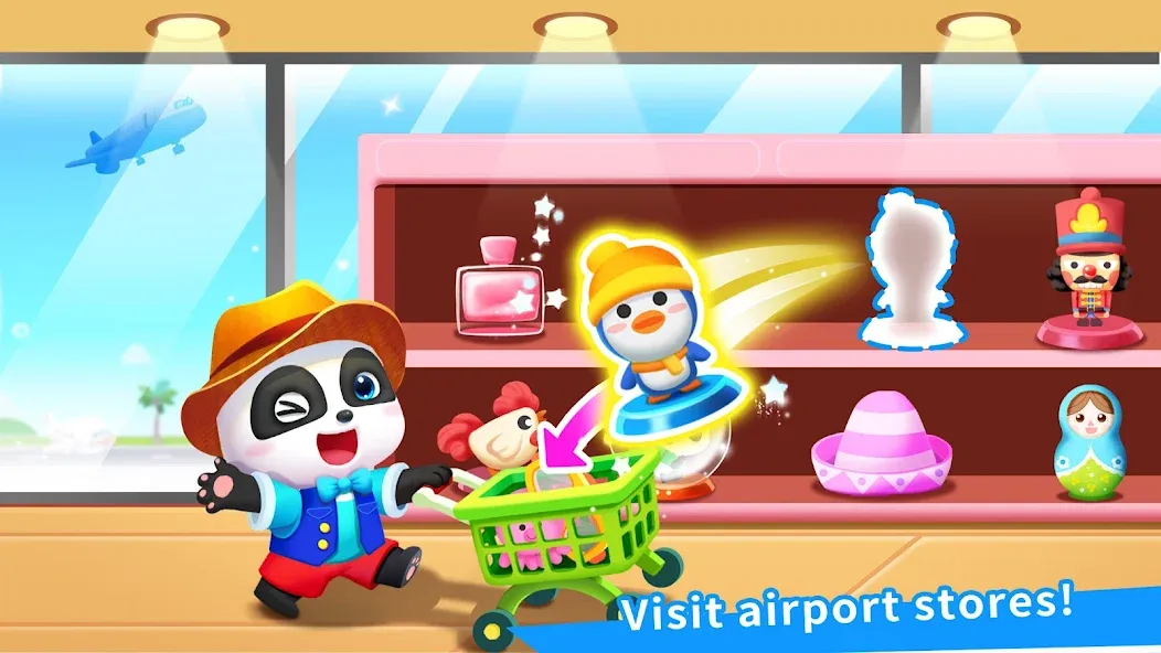 Baby Panda's Airport  [МОД Mega Pack] Screenshot 5