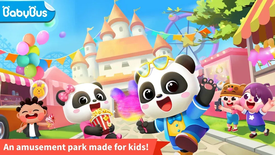 Baby Panda's Fun Park  [МОД Unlocked] Screenshot 1