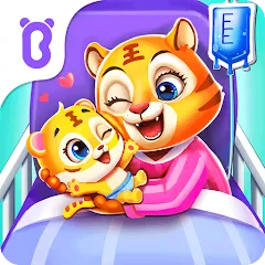 Скачать взлом Baby Panda's Hospital Care [МОД Mega Pack] на Андроид