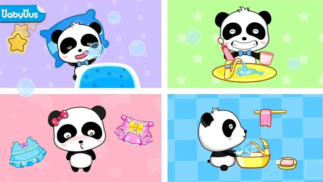 Baby Panda's Daily Life  [МОД Menu] Screenshot 1