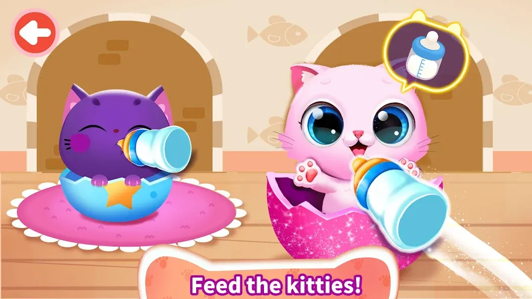 Little Panda: Baby Cat Daycare  [МОД Unlimited Money] Screenshot 3