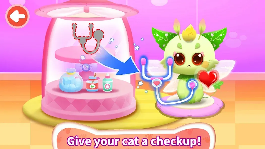 Little Panda: Baby Cat Daycare  [МОД Unlimited Money] Screenshot 4