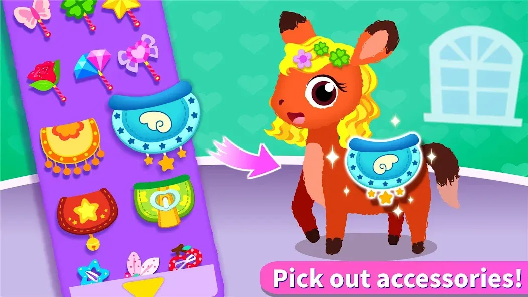 Little Panda's Pet Salon  [МОД Бесконечные монеты] Screenshot 4