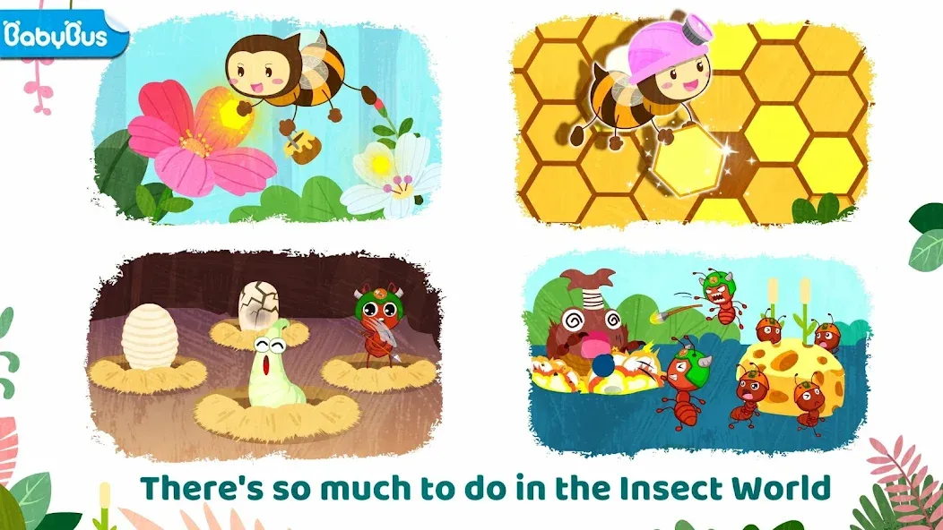 Little Panda's Insect World  [МОД Бесконечные монеты] Screenshot 1